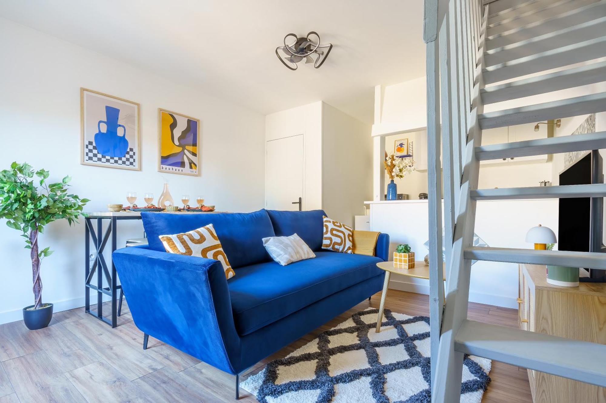Maisonnette Bleu Horizon Avec Jardin - 2Min Gare - Serenito Homes Saint-Just-en-Chaussee ภายนอก รูปภาพ
