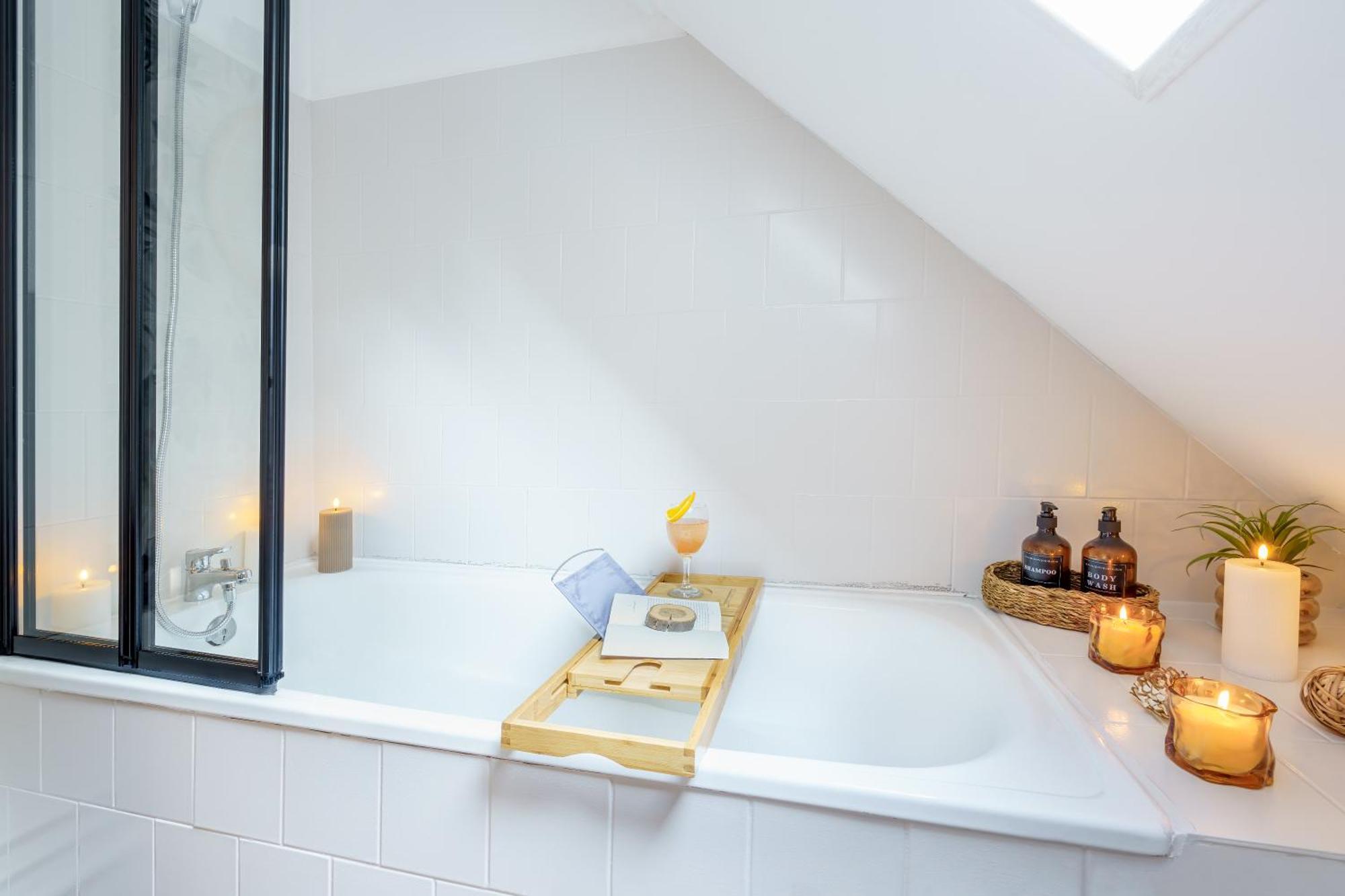 Maisonnette Bleu Horizon Avec Jardin - 2Min Gare - Serenito Homes Saint-Just-en-Chaussee ภายนอก รูปภาพ