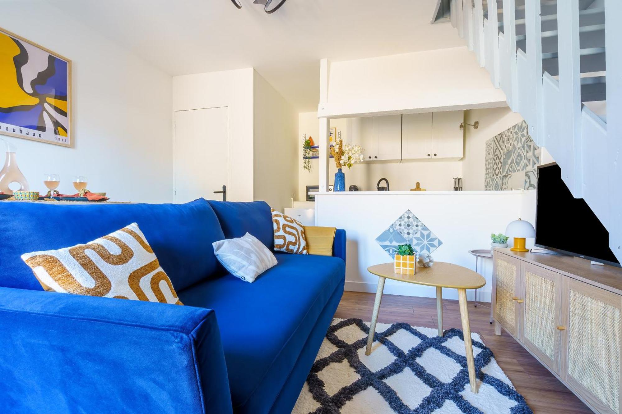 Maisonnette Bleu Horizon Avec Jardin - 2Min Gare - Serenito Homes Saint-Just-en-Chaussee ภายนอก รูปภาพ