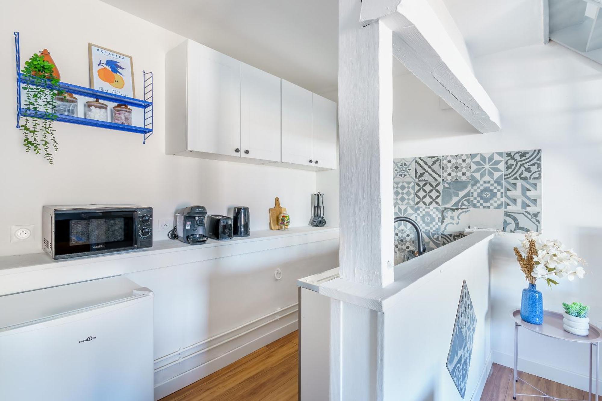 Maisonnette Bleu Horizon Avec Jardin - 2Min Gare - Serenito Homes Saint-Just-en-Chaussee ภายนอก รูปภาพ