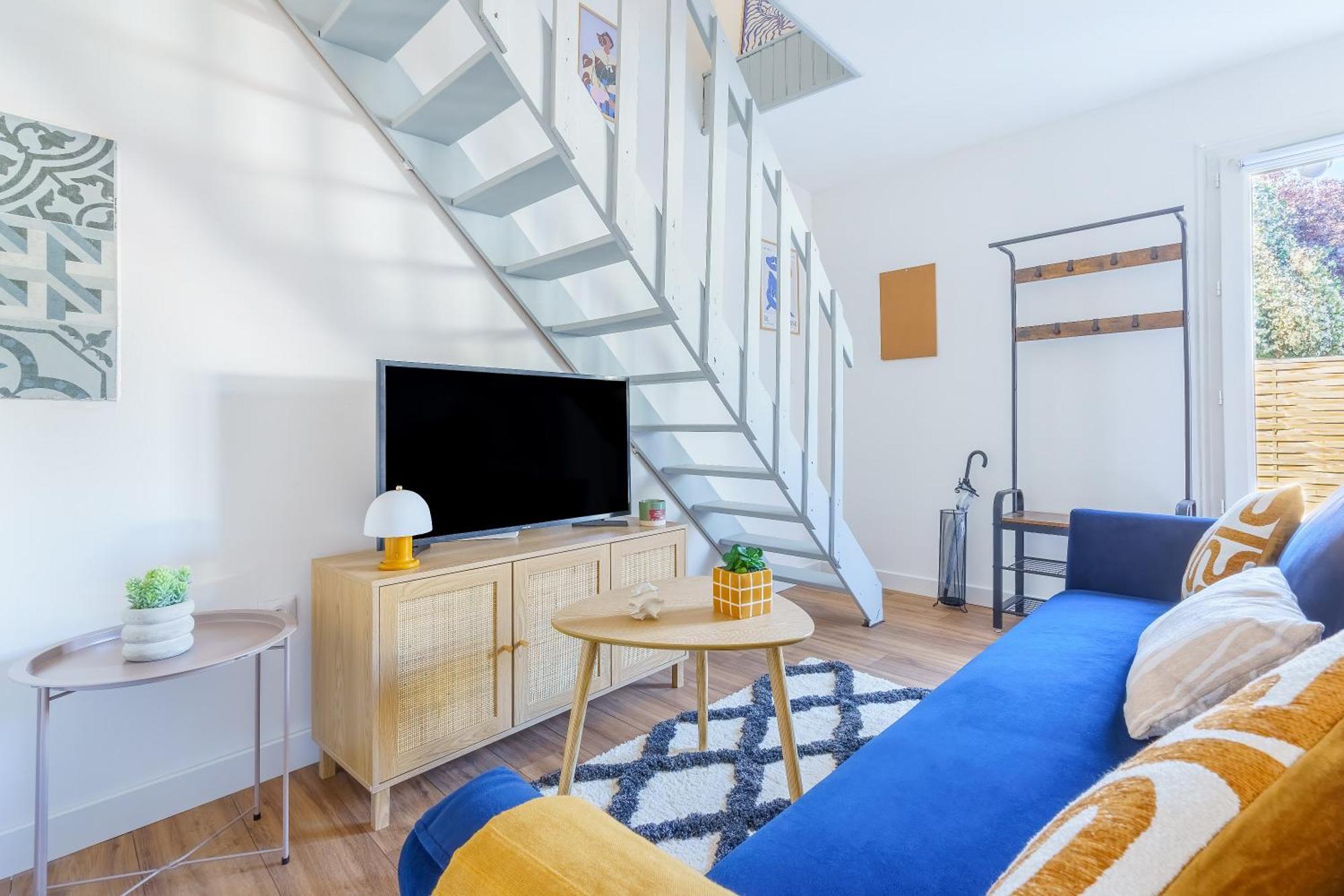 Maisonnette Bleu Horizon Avec Jardin - 2Min Gare - Serenito Homes Saint-Just-en-Chaussee ภายนอก รูปภาพ